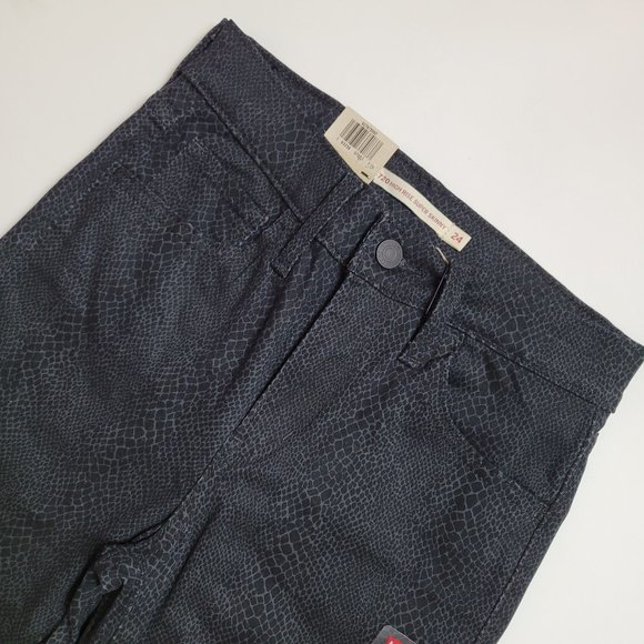 Levi's 720 Hi Rise Skinny Jeans Sz 24 - Picture 2 of 16